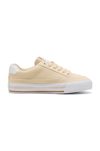 Puma Court Classıc Vulcanısed Formstrıp Unısex Ayakkabı 396353 23 Bej