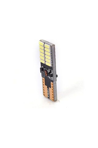 5 Adet T10 Led Beyaz 12v Park Led Plaka Tavan Led Ampul 24 Led