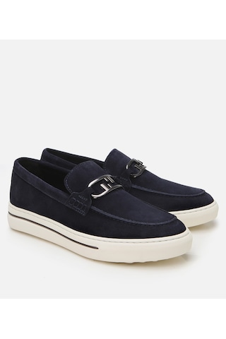 Hotiç Erkek Süet Deri Lacivert Toka Detaylı Günlük Loafer 02ayh302930a680 Lacivert-navy Lacivert