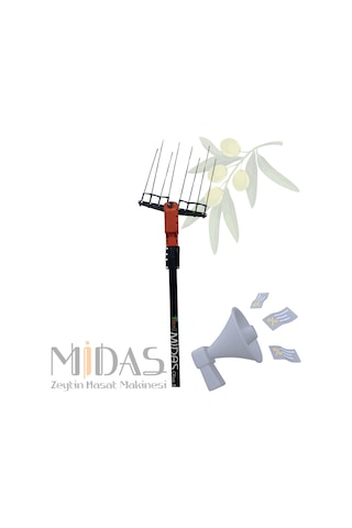 Midas Pro T134v / 230-310 Akülü Tek Taraklı Zeytin Hasat Makinesi