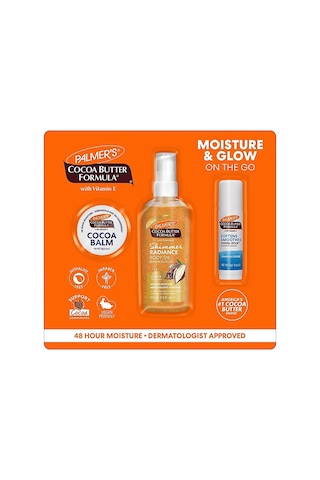 Palmers Cocoa Butter Moisture & Glow Cilt Bakım Seti