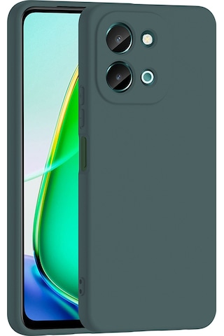 Noktaks - Vivo Uyumlu Vivo Y28 4g - Kılıf İçi Kadife Koruyucu Mara Lansman Kapak - Koyu Yeşil - T37823 Koyu Yeşil