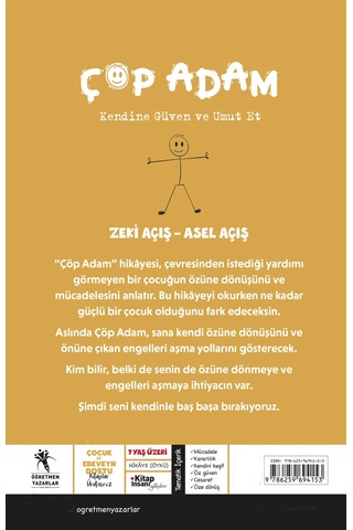 Çöp Adam, Kendine Güven Ve Umut Et 7+yaş / Zeki Açış