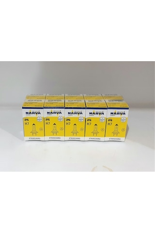 10 Adet Narva Ampul H7 12v 55w Halogen