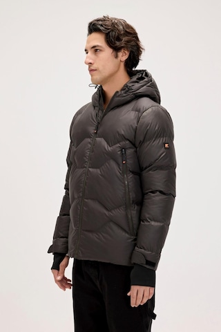Bad Bear 24.02.15.002 Axel Puffer Coat Erkek Ceket Asphalt