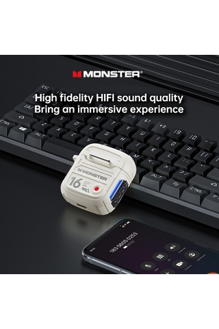 Zuidid MNSTR16 Bluetooth 5.3 Kulak İçi Kulaklık