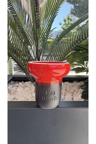 Taş Bowls Nargile Lülesi Phunnel / Kırmızı