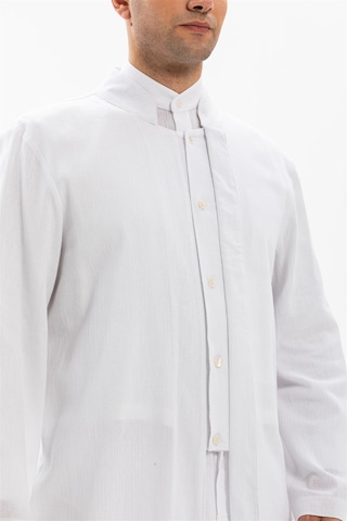 Şile Bezi İnce Erkek Namaz Cübbesi Yazlık Namazlık Pamuk Kumaş Cübbe Beyaz Byz-beyaz Beyaz