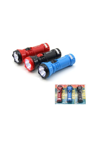 Storeşahin Şarjlı Tek Led El Feneri 0.5w Uzun Menzil Shn0720