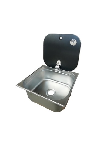 Bio-tech Kapaklı Kare Evye Cam Kapak-580