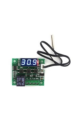 Singree Yüksek Hassasiyetli W1209 Dijital Termostat Modülü - Led Ekranlı Sıcaklık Kontrol Cihazı