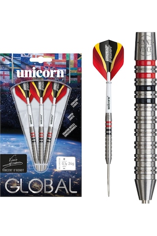 Unicorn Vincent D'hondt % 90 Tungsten Çelik Uçlu Dart Oku