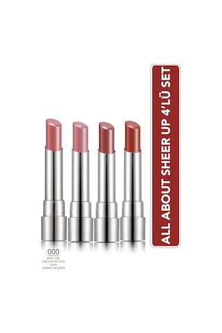 All About Sheer Up 4'lü Makyaj Seti SET183