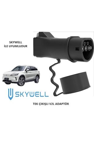 Bemis Skywell Uyumlu Tek Çıkışlı V2L Adaptör