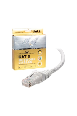 Cat5 10 Metre Hazır İnternet Network Ethernet Kablosu