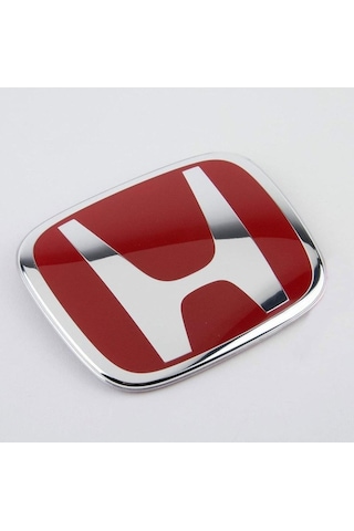 Honda Civic Fd6 2007-2011 Arası Ön Panjur Logo Arma 12,5 X 10 Cm İthal Ürün Mika Cam