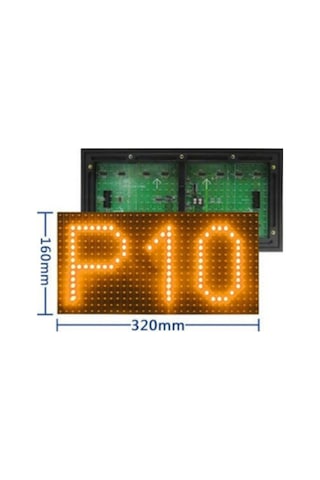 P10 Sarı Dip Led Panel