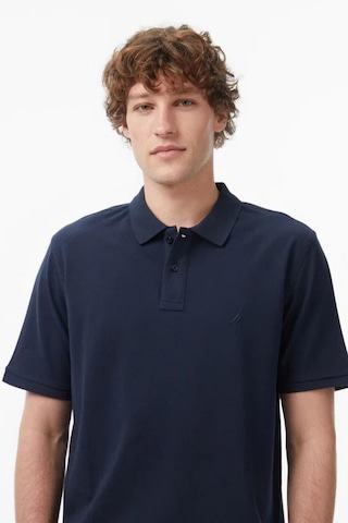 Nautica Erkek Lacivert Regular Fit Polo Yaka T-shirt-14611