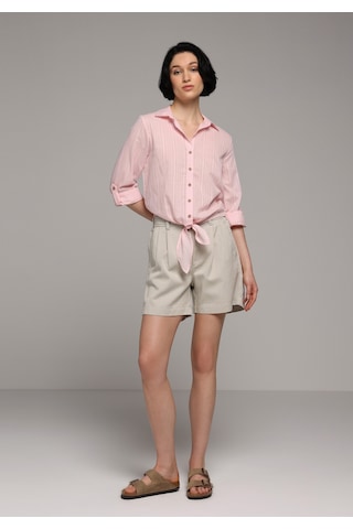Colin's Colins Fashion Fit Shirt Neck Düz Kadın Turuncu Roll-up Gömlek Cl1081150 Q1.v1 Psl Somon