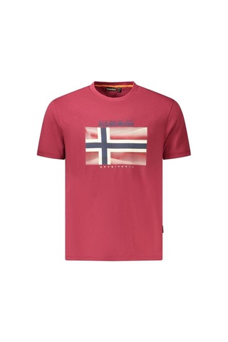 Napapijri S-lari Ss T-shirt - Np0a4ıe5r1e1-9938 Kırmızı