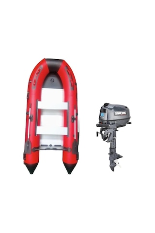 Tomking Tk060 Motor Ve Tk-rıb-330 Alüminyum Tabanlı Şişme Bot Seti
