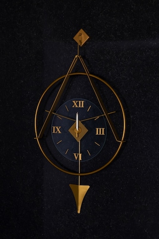 Meridyen Gold Klasik Bablo Premium Duvar Saatleri