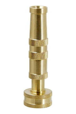 Tongxida 2 Adet Kaliteli Bakır Bahçe Hortumu Uçunağı, 3/4 Ayarı, Akışı Dönerek Regüle Edin, 10 Adet Kauçuk Washer İle Pratik