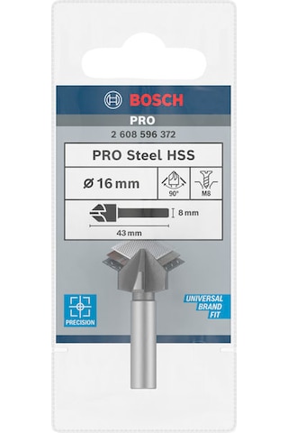 Bosch Pro 16 Mm Hss Havşa Matkap Ucu, M8 - 2608596372