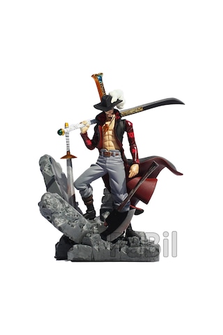 One Piece Anime Manga Aksiyon Figür 16 Cm X 20 Cm Dracule Mihawk