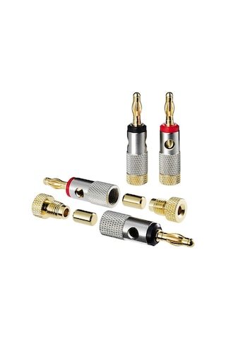 Audio Technica At6303a Banana Plug Güçlü Kablolar İçin Stabil V