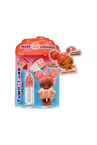 120759 Yummiland Piper Peach Bebeği Ve Dudak Parlatıcısı
