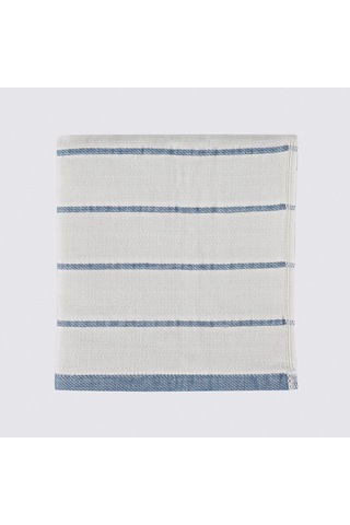 Ecocotton Elis Açık Mavi-krem 3 Parça Organik Mutfak Havlu Seti 40 X 60 Cm. Mavi - Krem