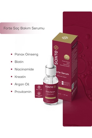 Sante Plus Dökülme Karşıtı Ve Yenileyici Saç Bakım Serumu 30 ML