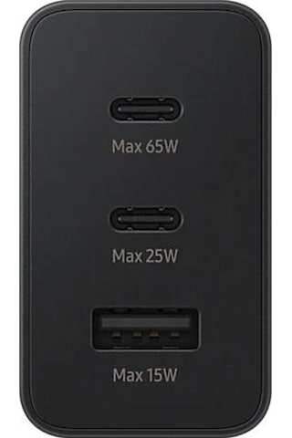 Samsung Uyumlu Hızlı Şarj Adaptörü Üçlü 65W-25W-15W Ep-T6530Nbegww