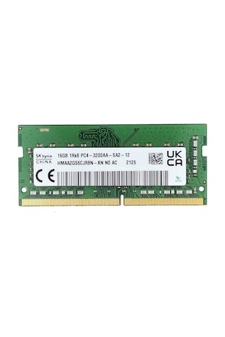 SK Hynix HMAA2GS6CJR8N-XN 16 GB DDR4 3200 MHz CL19 Notebook Ram SK Hynix HMAA2GS6CJR8N-XN 16 GB DDR4 3200 MHz CL19 Notebook Ram