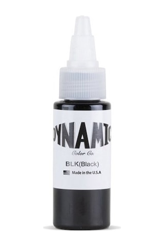 Dynamic Black - Siyah Tattoo Dövme Boyası - 1oz/30ml Dynamic Black - Siyah Tattoo Dövme Boyası - 1oz/30ml