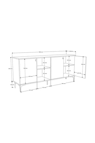 1686 Vısıon Konsol Sepet-Yunus-Beyaz