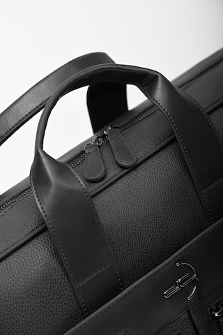 Erkek Basic Evrak Çantası Floater Desenli Siyah 116021 Siyah