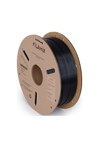 Filamix Asa Filament Siyah 1.75mm 1kg Uv Dayanımlı - Urhanshop Gönderimli