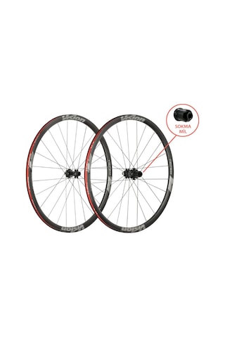 Fsa Vision Team 30 Disc DB-CL Yol Yarış Bisiklet Jant Seti Çok Renkli