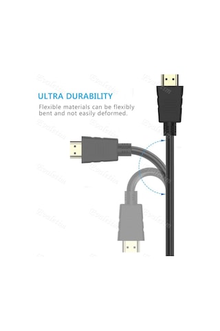 Hdmi Kablosu 1.4B 3D Boyutlu Lcd Laptop 4294A Ara Bağlanti Erkek