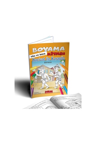 Hacivat İle Karagöz Bilmece Bildirmece Boyama Kitabı Oku Ve B...