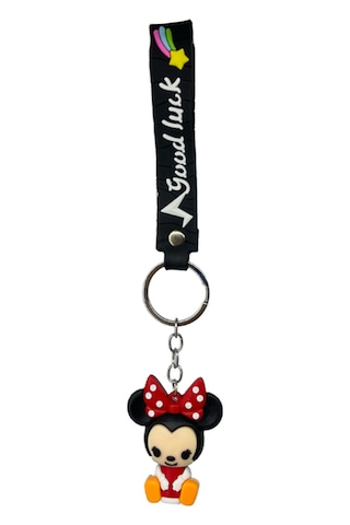 Silikon Mickey Mouse Anahtarlık / Çanta Süsü