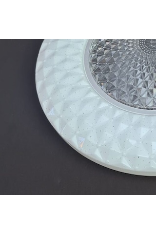 45w Dekoratif Desenli Sıva Üstü Armatür Led Güneş Beyaz