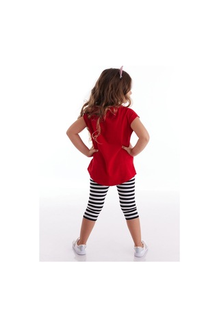 Denokids Mshb&g Meow Pow Kız Tayt Takım Çok Renkli