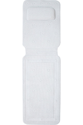 Yaozixa Beyaz Pvc Banyo Matı, Sponge Yastık Ve Kaymazlı Tasarım, 125x36 Cm, Yetişkinler İçin, Evcil Kullanıma Dayanıklı Diğer