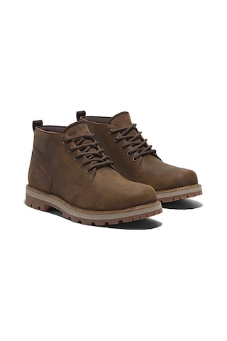 Timberland Britton Road Mid Lace Up Waterproof Chuk Erkek Günlük Bot Tb0a69twem61 Kahverengi Kahverengi
