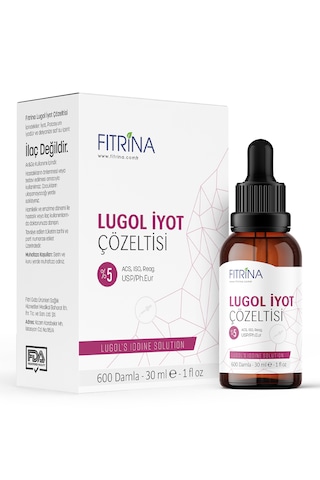 Fıtrina Lugol %5 İyot Çözeltisi 30 ML