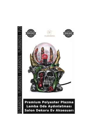 Premium Polyester Plazma Lamba Oda Aydınlatması Salon Dekoru Ev Aksesuarı Çok Renkli