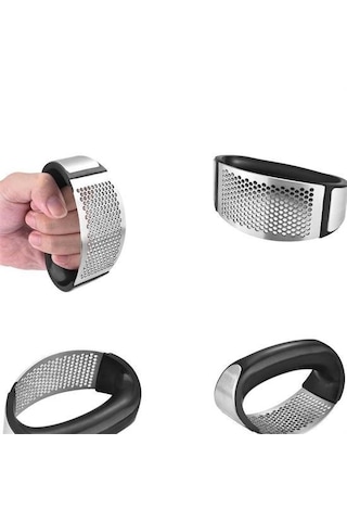 Buffer Sarımsak Ezici Paslanmaz Çelik Garlic Press